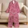 Pink Cowboy Boots, Cacti and Hats for Cozy Western Nights and Sweet Ranch-Inspired Style Satin Pajamas Set - qr7y7_suss