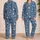 Blue Heart Motifs for Cozy Evenings and Romantic Relaxation at Home, Gift for Women Satin Pajamas Set - 2