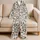Christmas Nutcrackers, Gift Boxes and Candy Canes for Cozy Holiday Mornings Satin Pajamas Set - 5