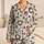 Christmas Nutcrackers, Gift Boxes and Candy Canes for Cozy Holiday Mornings Satin Pajamas Set - 1
