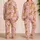 Golden Retriever Companions for Cozy Evenings and Relaxed Home Lounging Satin Pajamas Set - 2