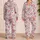 Pink Hearts And Whimsical Butterflies For Cozy Summer Lounging Satin Pajamas Set - 2
