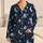 Celestial Moons and Planets for Dreamy Nighttime Lounging and Relaxation Satin Pajamas Set - 1