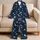 Celestial Moons and Planets for Dreamy Nighttime Lounging and Relaxation Satin Pajamas Set - 5