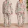 Western Cactus, Cowboy Boots and Hats for Cozy Desert-Inspired Lounging at Home Satin Pajamas Set - 2