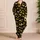 Golden Yellow Butterflies for Dreamy Summer Lounging and Relaxed Evenings for Women Satin Pajamas Set - 4