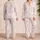 Pink Heart And Star Motifs For Cozy Valentine's Day Lounging And Sweet Gift Giving All Year Satin Pajamas Set - 2