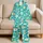 Cheerful Daisy Blooms for Bright Spring Mornings and Relaxed Everyday Style Satin Pajamas Set - 5