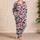 Red White and Blue Stars and Hearts for Festive Summer Lounging and Holiday Gifting Satin Pajamas Set - 4