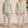 Watercolor Pink And Blue Wildflowers For Relaxed Everyday Lounging And Cozy Evenings Satin Pajamas Set - 2