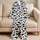 Black and White Heart Motif for Cozy Valentine Nights and Everyday Romance Satin Pajamas Set - 5