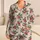 Cranberry Berry And Green Leaf Motif For Sweet Everyday Lounge Style Satin Pajamas Set - 1