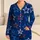 Red White And Blue Star Motif For Relaxed Evenings And Festive Weekends Satin Pajamas Set - 1
