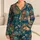 Traditional Floral Patchwork for Colorful Relaxed Evenings and Cozy Lounging Satin Pajamas Set - 1