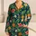 Pineapple Hibiscus Tropical Leaves for Sunny Beach Escapes and Island Getaways All Year Satin Pajamas Set - 1