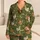 Rustic Chicken Flock and Golden Chicks for Cozy Farmhouse Lounging and Springtime Gifts Satin Pajamas Set - 1