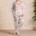 Watercolor Ribbon Bows in Soft Pastels for Cozy Evenings and Sweet Gift Giving Satin Pajamas Set - 4