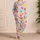 Watercolor Rainbow Hearts for Cozy Valentine Mornings and Sweethearted Gift Giving Satin Pajamas Set - 4