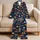 Americana Stars And Plaid For Cozy Country Lounging And Relaxed Home Evenings Satin Pajamas Set - 5
