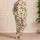 Smiling Avocado Hearts for Cozy Weekend Lounging and Cheerful Fruit Lover Gifts Satin Pajamas Set - 4