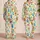 Watercolor Fruit Cocktails for Colorful Summer Gatherings and Relaxed Evenings at Home Satin Pajamas Set - 2