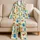 Watercolor Fruit Cocktails for Colorful Summer Gatherings and Relaxed Evenings at Home Satin Pajamas Set - 5
