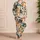 Playful Colorful Cat Faces for Cozy Evenings and Whimsical Lounging for Cat Lovers Satin Pajamas Set - 4