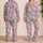 Black Leopard Spots and Fuchsia Hearts for Cozy Valentine Evenings and Relaxed Lounging Satin Pajamas Set - 2