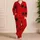 Black Widow Spiders for Cozy Nights and Spooky Season Gifts Satin Pajamas Set - 4