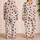 Red Ladybug Hearts And Snails For Cozy Indoor Evenings And Relaxed Lounging Satin Pajamas Set - 2