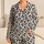 Black Leopard Spots for Cozy Lounging and Relaxed Everyday Style for Women at Home Satin Pajamas Set - 1