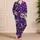 Colorful Heart-Eyed Skull Motifs for Playful Cozy Nights and Relaxed Home Lounging Satin Pajamas Set - 4