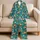 Woodland Foxes And Forest Trees For Cozy Cabin Nights And Nature Lovers Satin Pajamas Set - 5