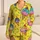 Colorful Dripping Ice Cream Cones For Cozy Dessert-Lover Lounging Satin Pajamas Set - 1