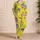 Colorful Dripping Ice Cream Cones For Cozy Dessert-Lover Lounging Satin Pajamas Set - 4