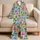 Pineapple Hibiscus And Palm Leaves For Relaxed Summer Beach Lounging And Getaways Satin Pajamas Set - 5