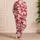 Crimson Japanese Ocean Waves for Cozy Evenings and Relaxed Lounging Satin Pajamas Set - 4