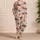 Bespectacled Pigs with Cozy Sweaters for Cute Relaxing Evenings at Home Satin Pajamas Set - 4
