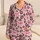 Blush Pink Leopard Spots and Bow Accents for Cozy Sweet-Edgy Giftable Evenings at Home Satin Pajamas Set - 1