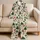 Christmas Tree Candy Cane Holly Bauble Holiday Cheer for Cozy Winter Evenings at Home Satin Pajamas Set - 5