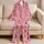 Whimsical Holiday Socks and Stars for Cozy Winter Lounging and Festive Gifting for Her Satin Pajamas Set - 5