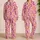 Whimsical Holiday Socks and Stars for Cozy Winter Lounging and Festive Gifting for Her Satin Pajamas Set - 2