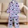 Pastel Tie-Dye Black Hearts for Cozy Lounging and Relaxed Weekends Satin Pajamas Set - 5