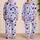 Pastel Tie-Dye Black Hearts for Cozy Lounging and Relaxed Weekends Satin Pajamas Set - 2