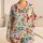 Coastal Lobsters and Sardines for Sunny Beach Getaways and Relaxed Summer Days Satin Pajamas Set - 1
