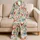 Coastal Lobsters and Sardines for Sunny Beach Getaways and Relaxed Summer Days Satin Pajamas Set - 5