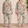 Coastal Lobsters and Sardines for Sunny Beach Getaways and Relaxed Summer Days Satin Pajamas Set - 2