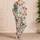 Coastal Lobsters and Sardines for Sunny Beach Getaways and Relaxed Summer Days Satin Pajamas Set - 4