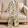 Playful Woodland Animal Faces for Cozy Home Lounging and Relaxed Weekends Satin Pajamas Set - 5