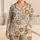 Playful Woodland Animal Faces for Cozy Home Lounging and Relaxed Weekends Satin Pajamas Set - 1